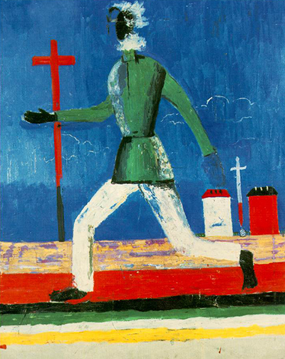 Running Man Kazimir Malevich